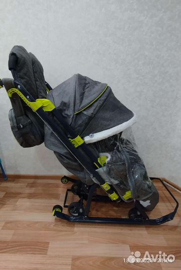 Коляска санки Ника 7/3