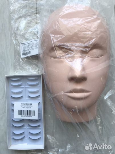 Манекен для наращивания ресниц