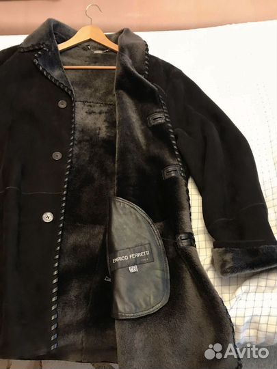 Дубленка мужская размер 56