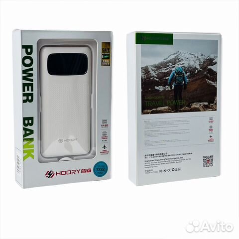 Power bank hoory HR-Y05 10000mAh White