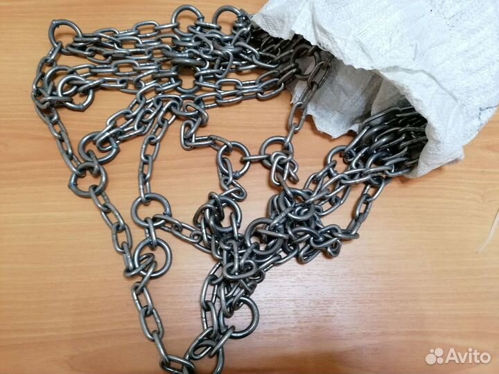 Цепь противоскольжения V27 сота 5 мм