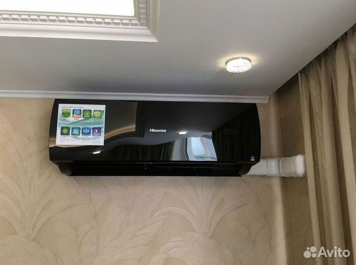 Сплит система с установкой