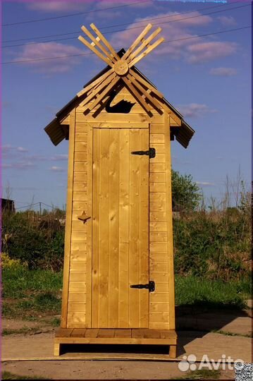 Дачный туалет с установкой