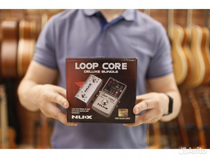 Nux Cherub Loop-Core-Deluxe-Bundle Педаль эффектов