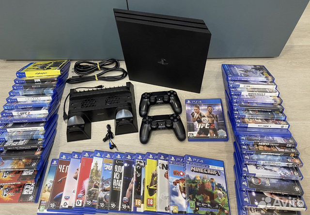 PS4 Playstation 4 sony PS4 PRO + игры RDR 2 GTA5 объявление продам