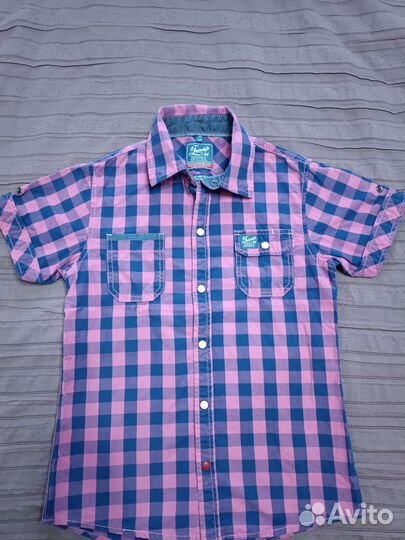 Рубашки с коротким рукавом для мальчика 140