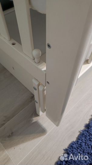 Детская кроватка с маятником Лель массив дерева