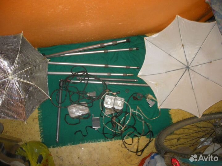 Фотоаппаратура СССР штатив вспышка зонт самовывоз