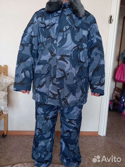 Камуфляжный костюм зимний 54/4