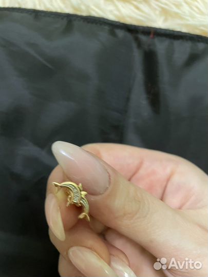 Золотые серьги 585 пробы