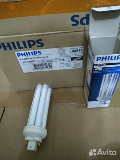 Новые лампа филипс PL-T 4P