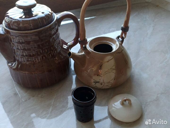 Чайники для заваривания чая, керамические