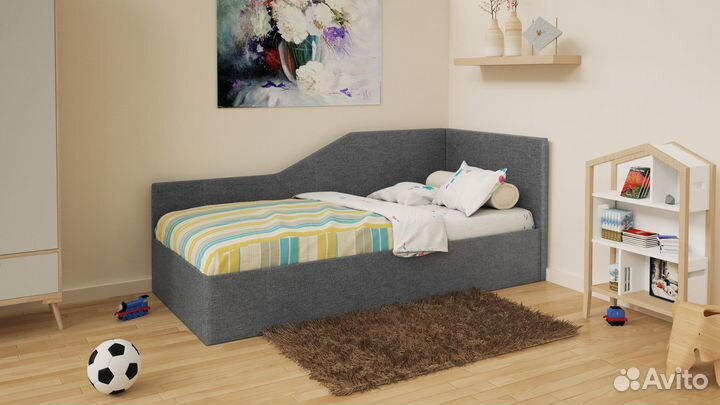 Мягкая кровать-тахта Гармония с подъёмным механизм