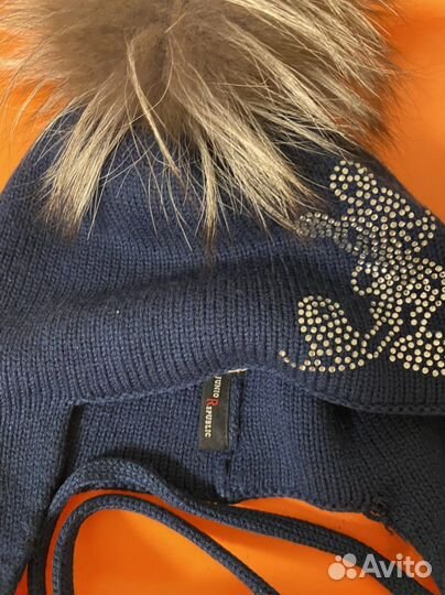 Шапка зимняя для девочки