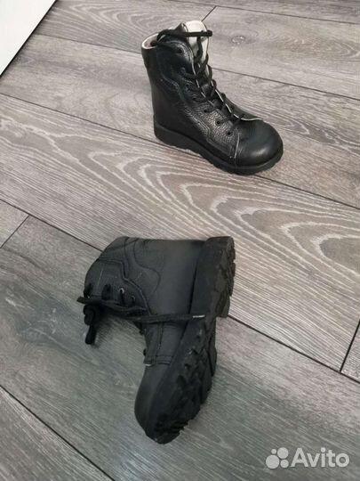 Зимние натуральные ортопедические ботинки