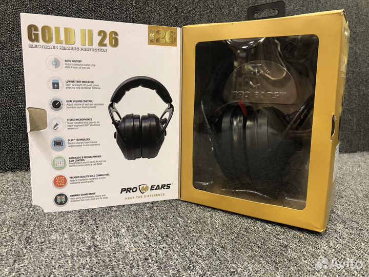 Наушники активные Pro Ears Gold 26