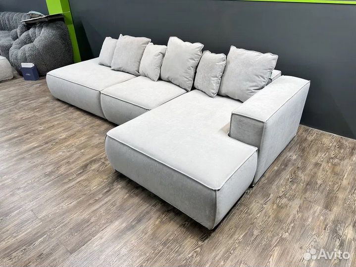 Диван новый в велюре антикоготь