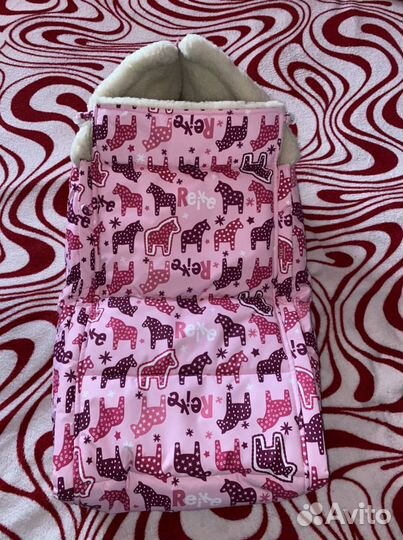 Зимний конверт в коляску/санки с 0мес