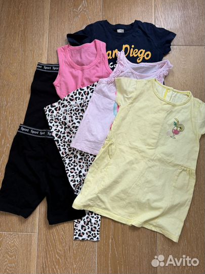 Детские вещи пакетом на девочку 92