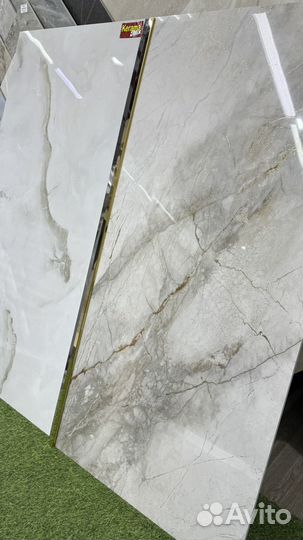 Керамогранит 60х120 с прожилками золота