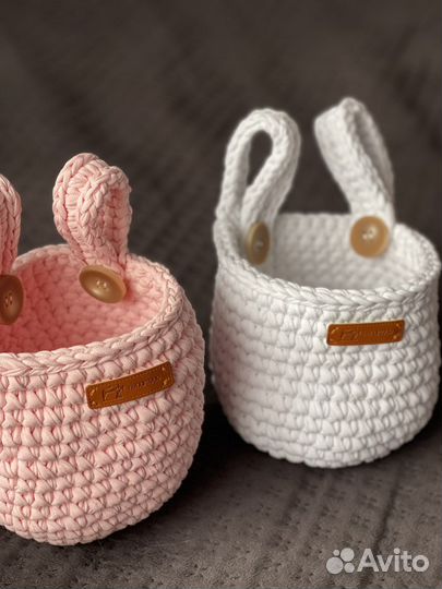 Корзина плетеная для кроватки