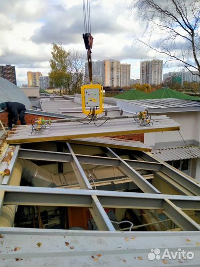 Монтаж сэндвич-панелей