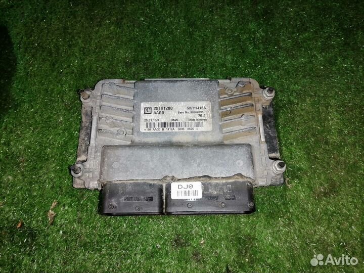 Блок управления двигателем 25181280 Chevrolet Cruz