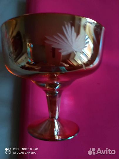 Ваза хрустальная СССР