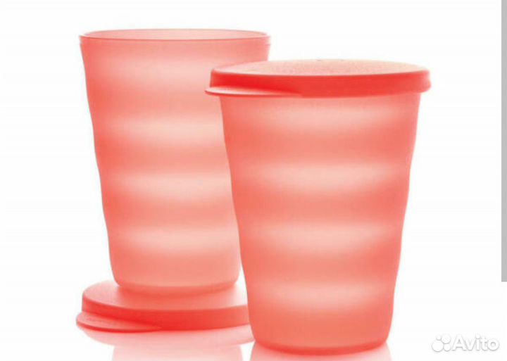 Стакан Очарование Tupperware. Цвет оранжевый