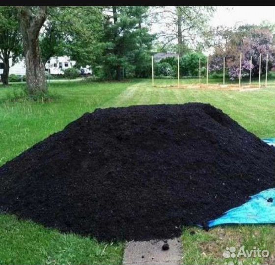 Навоз чернозём мешками