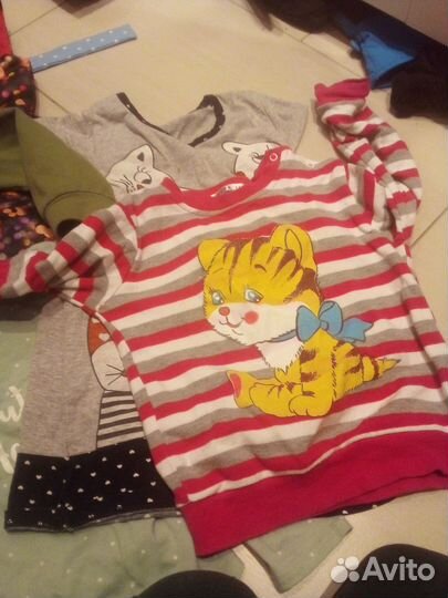 Детские вещи пакетом. 110-116