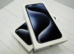 iPhone 15 pro max 512 Blue Titanium (2 Sim )
