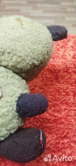 Игрушка СССР плюшевый мишка