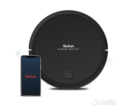 Робот-пылесос Tefal RG7365WH, 30 Вт, сухая/влажная