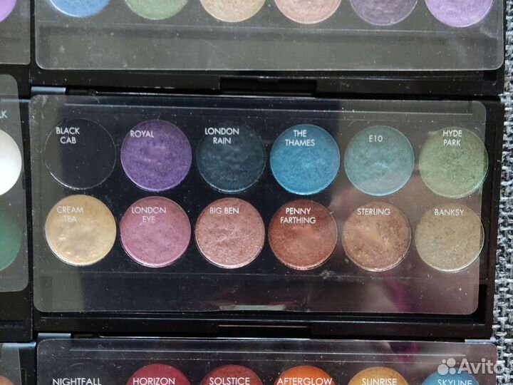 Палитра теней sleek