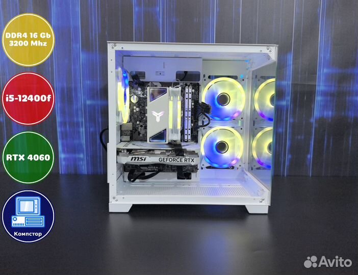 Собранный компьютер i5-RTX4060-16DDR4-BGY42837-B760
