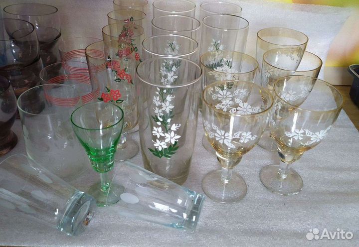 Цветное стекло СССР