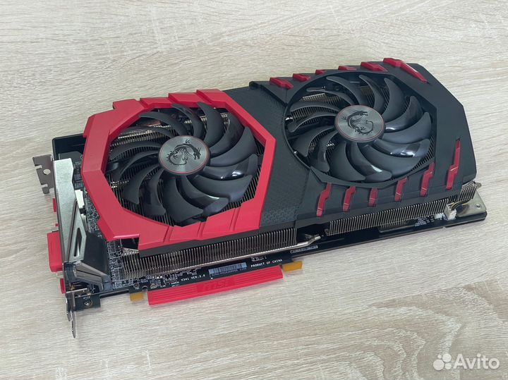 Видеокарта MSI rx580 8gb
