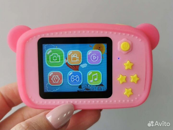 Детский фотоаппарат мишка