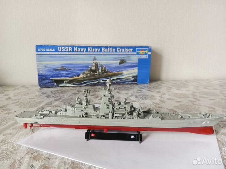 Сборная модель крейсера кирова
