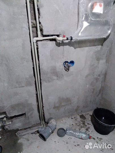 Замена отопления, водопровода и прочие сантехработ