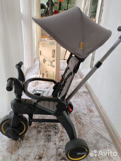 Трехколесный велосипед Doona Liki Trike S1 Grey