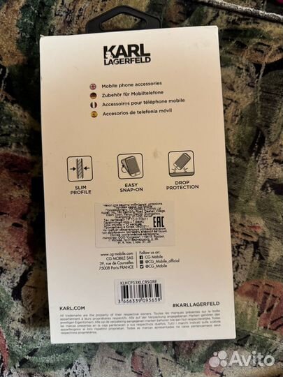 Karl lagerfeld чехол для 13 pro max