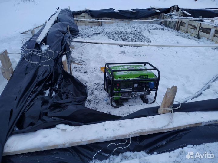 Греющий кабель для бетона