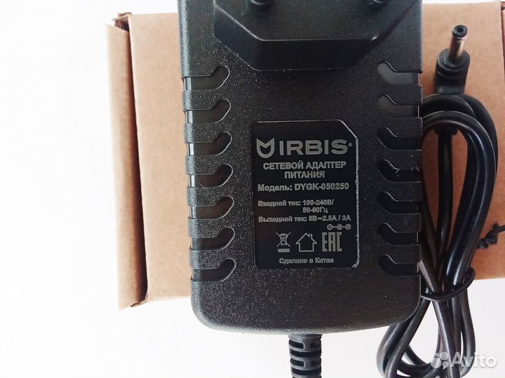 Блок питания Irbis dygk-050250 (адаптер 5В 2.5А)