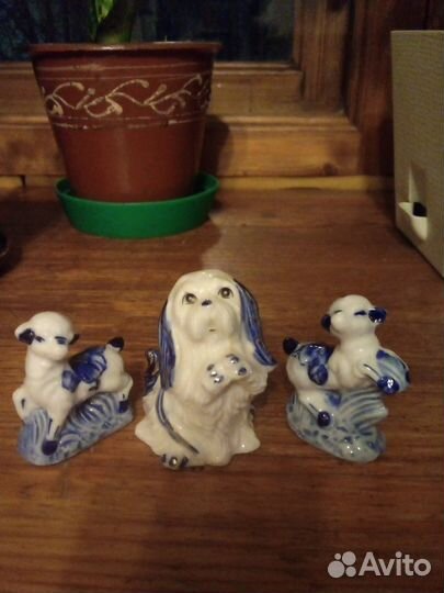 Статуэтки СССР гжель