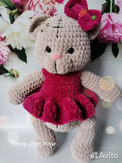 Мишка ручной работы