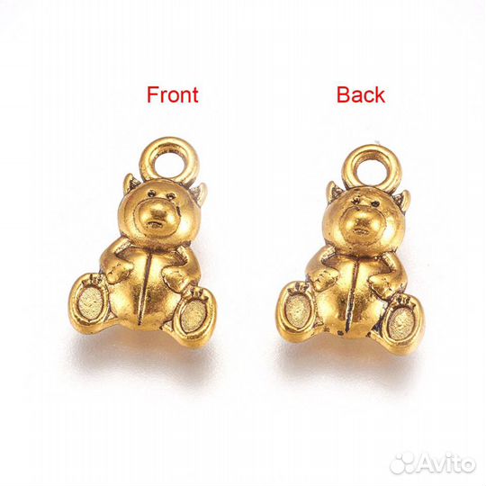 Подвески мишки тедди