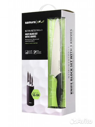 Набор кухонных ножей Самура Samura Golf SG-04