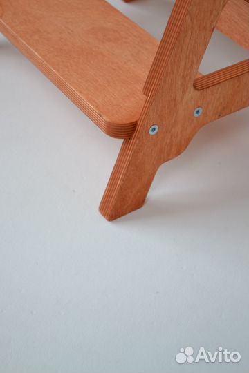 Стул стремянка лестница деревянный орех